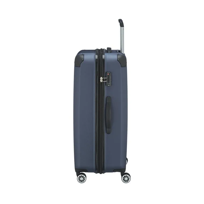 Travelite City Trolley mit 4 Rollen L 77cm EXP 113 Liter - Marine