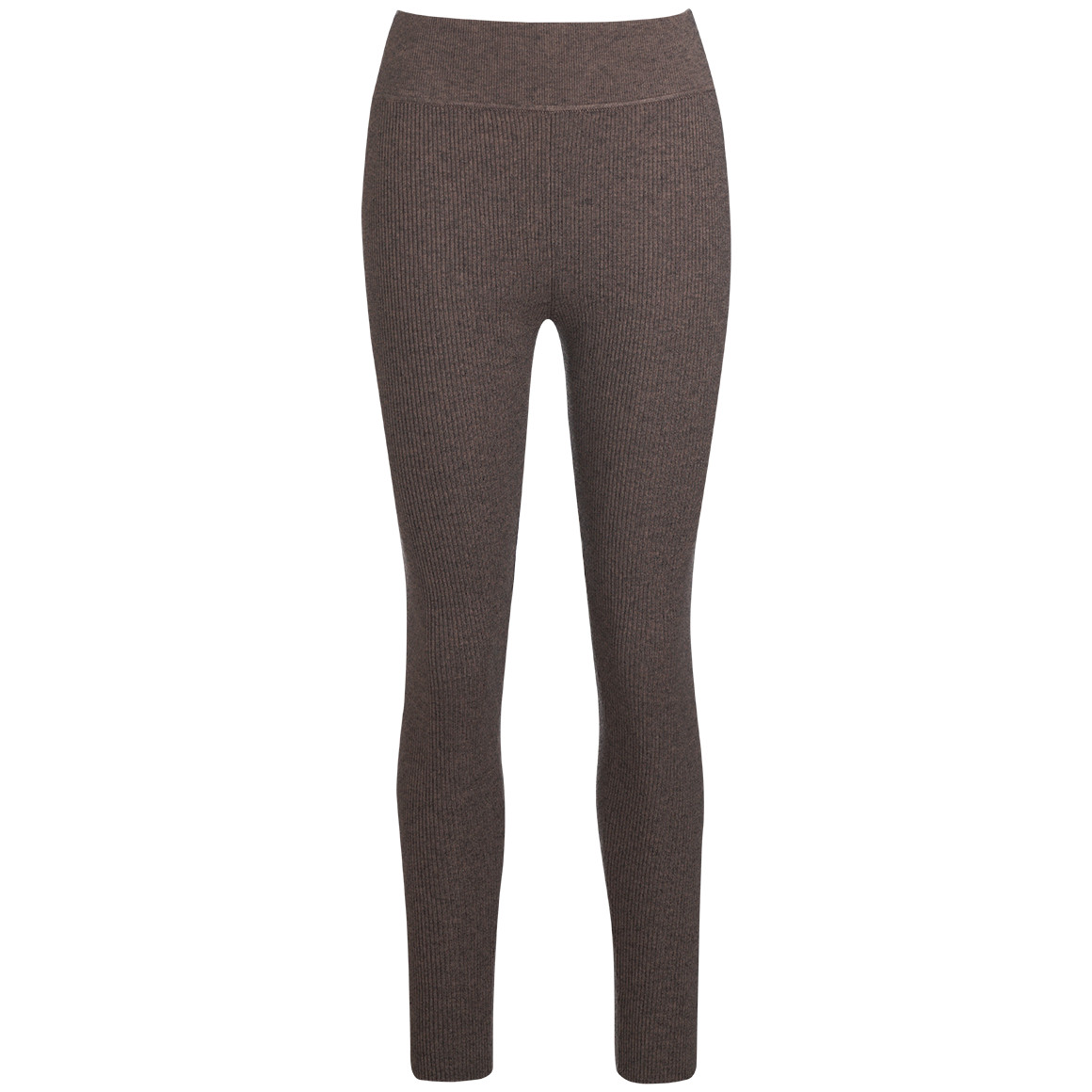 Damen Loungewear-Leggings in Ripp-Optik