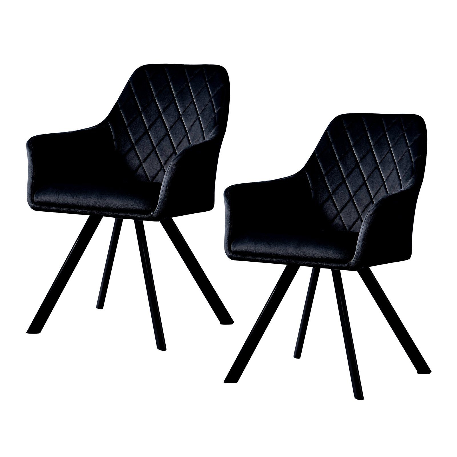 SVITA Esszimmerstuhl MASON (2er-Set, 2 St), 2er Set, gepolstert, elegantes Design