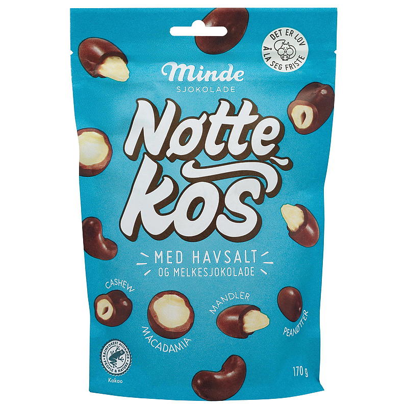 Minde Minde nøttekos 170 g  nøtteblanding