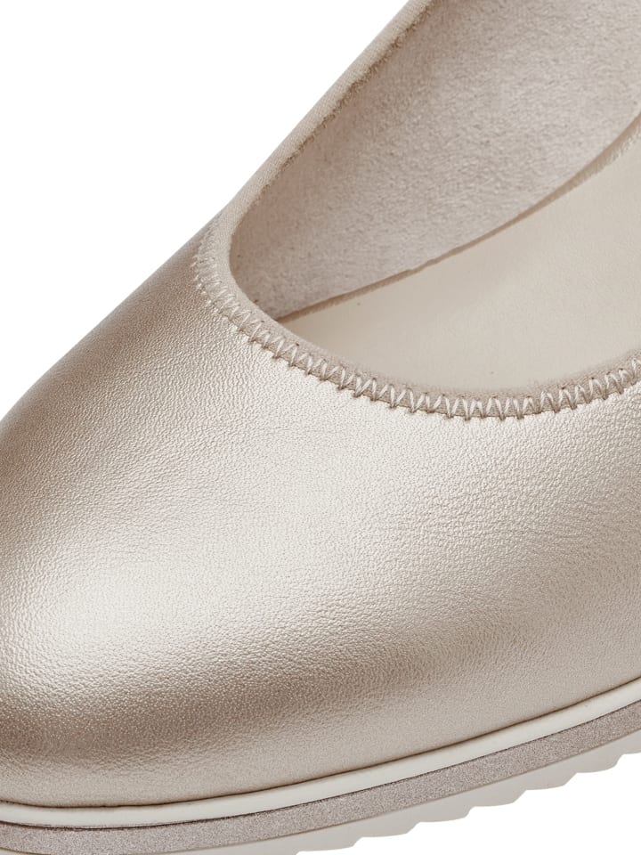 Tamaris Keilpumps in LIGHT GOLD günstig kaufen