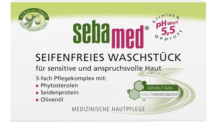 sebamed Waschstück mit Olive 150 g 150 g