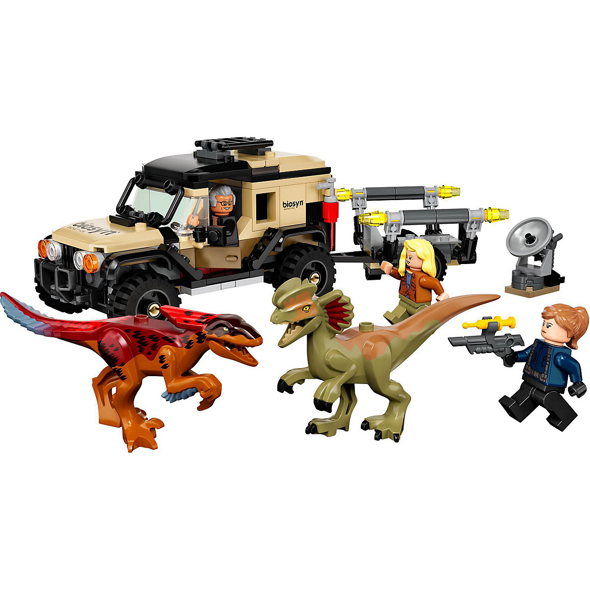LEGO® Jurassic World 76951 Pyroraptor & Dilophosaurus Transport