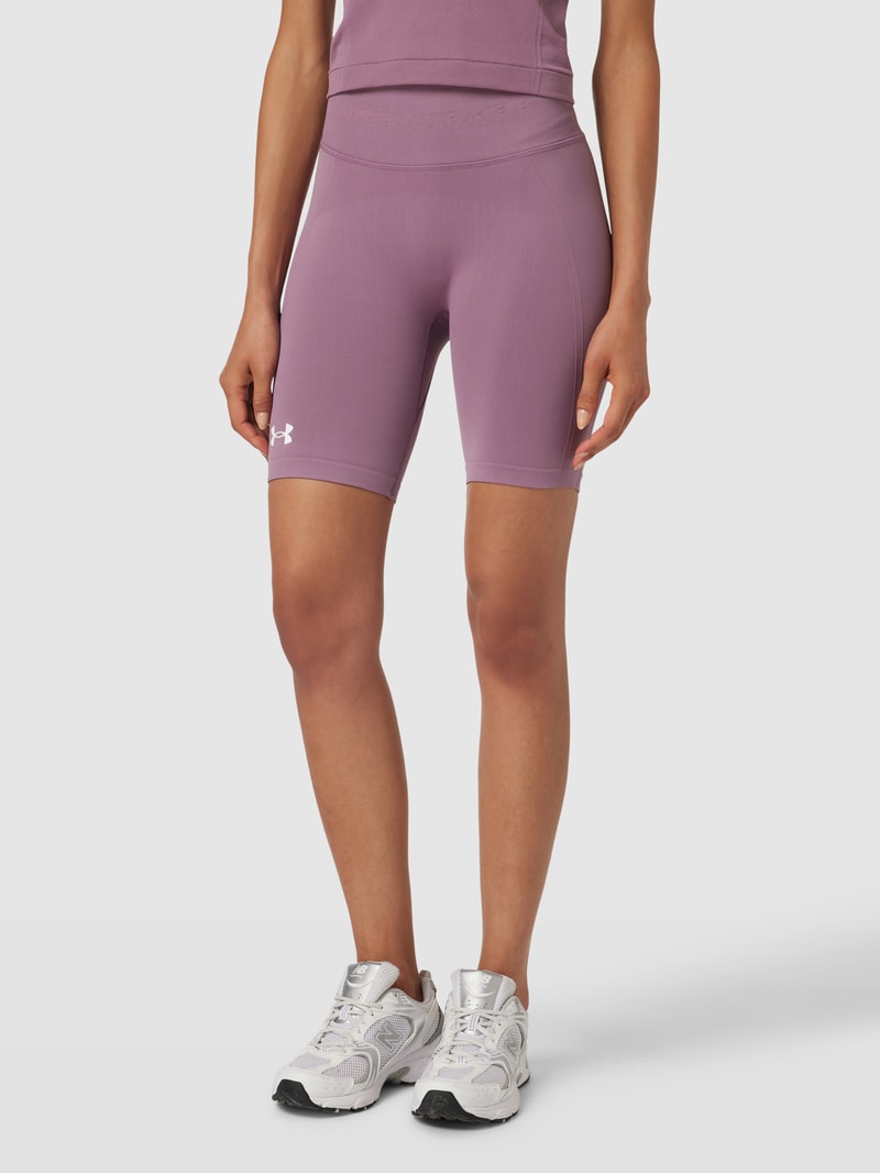 Shorts mit Label-Details Modell 'Train' in mauve