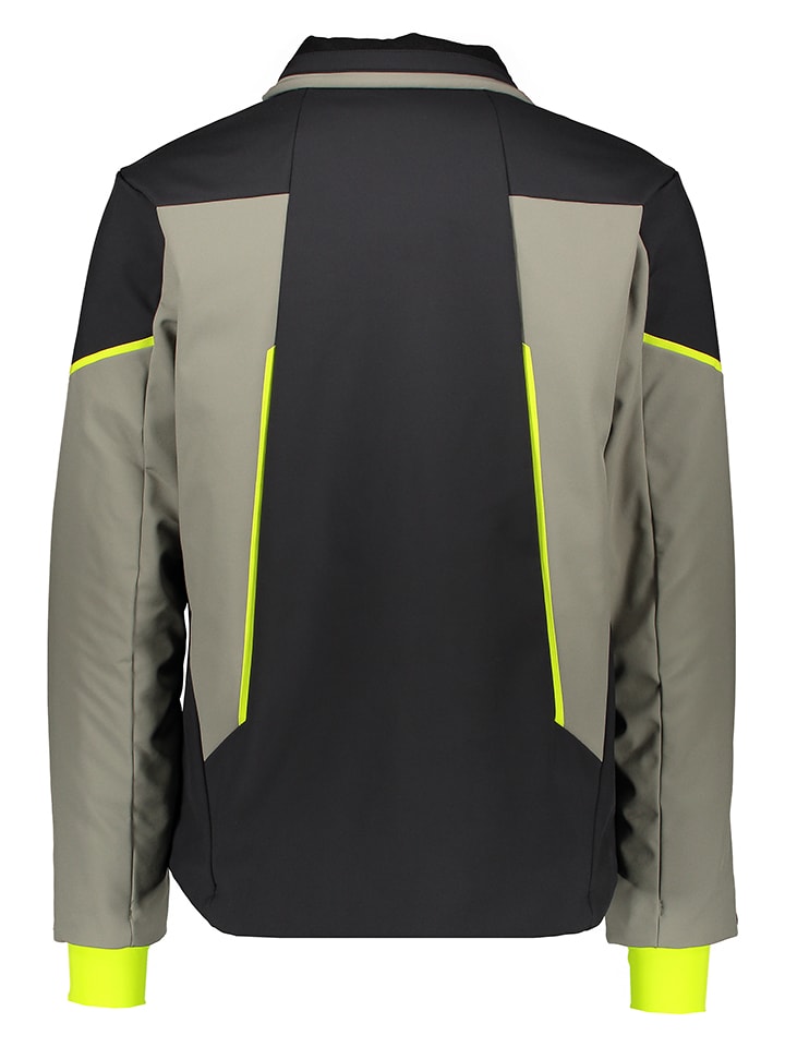 CMP Softshelljacke in Schwarz/ Khaki günstig kaufen