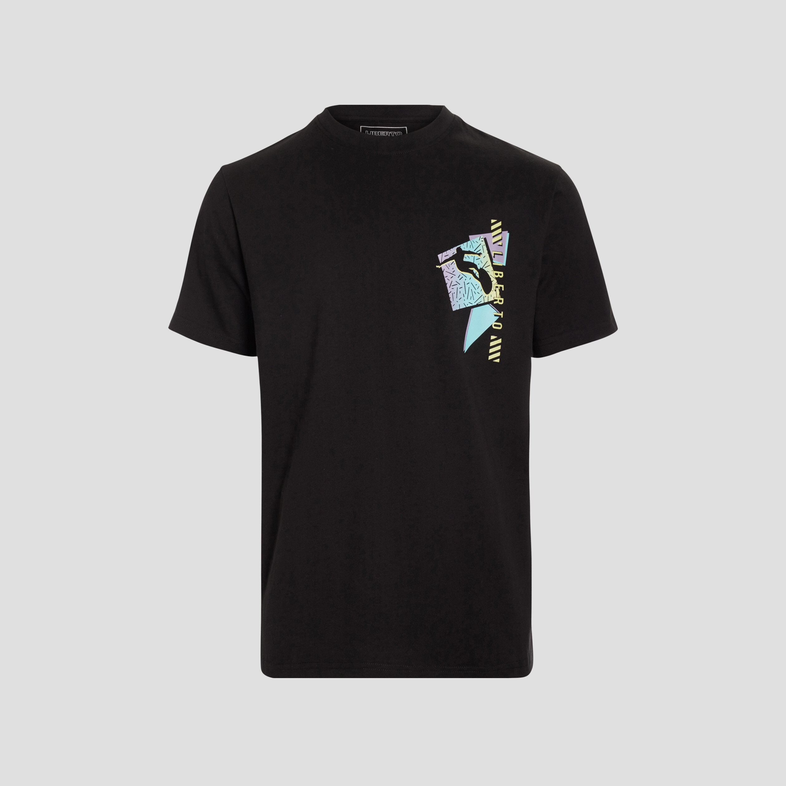 T-shirt Liberto noir homme | La Halle