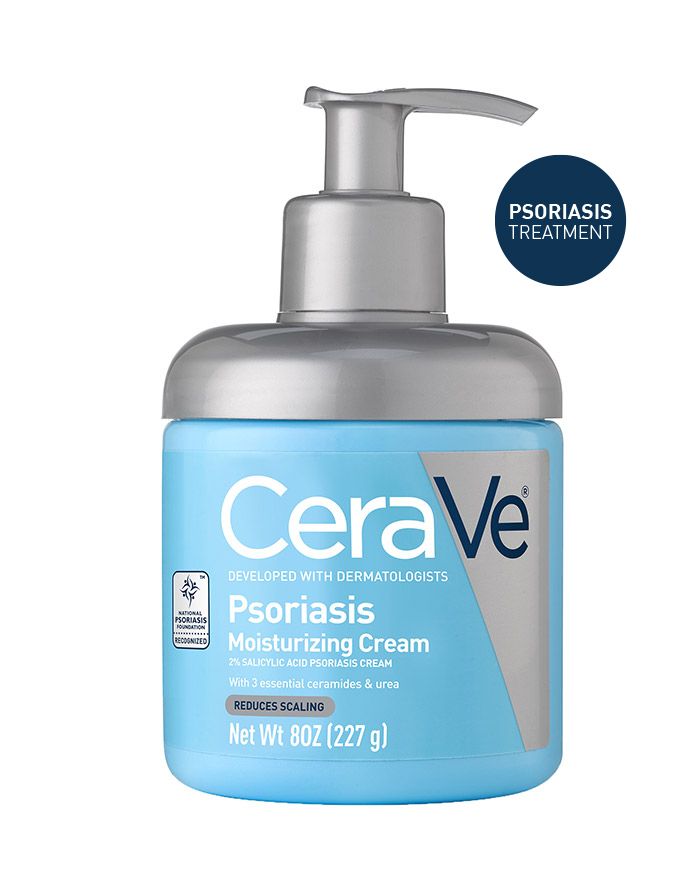 Crème hydratante pour le psoriasis. Soin hydratant pour le psoriasis à l'acide salicylique.