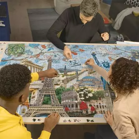Puzzle 5000 Teile - Big City Collage