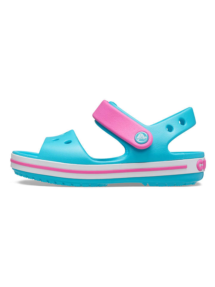 Crocs Sandalen in Hellblau günstig kaufen