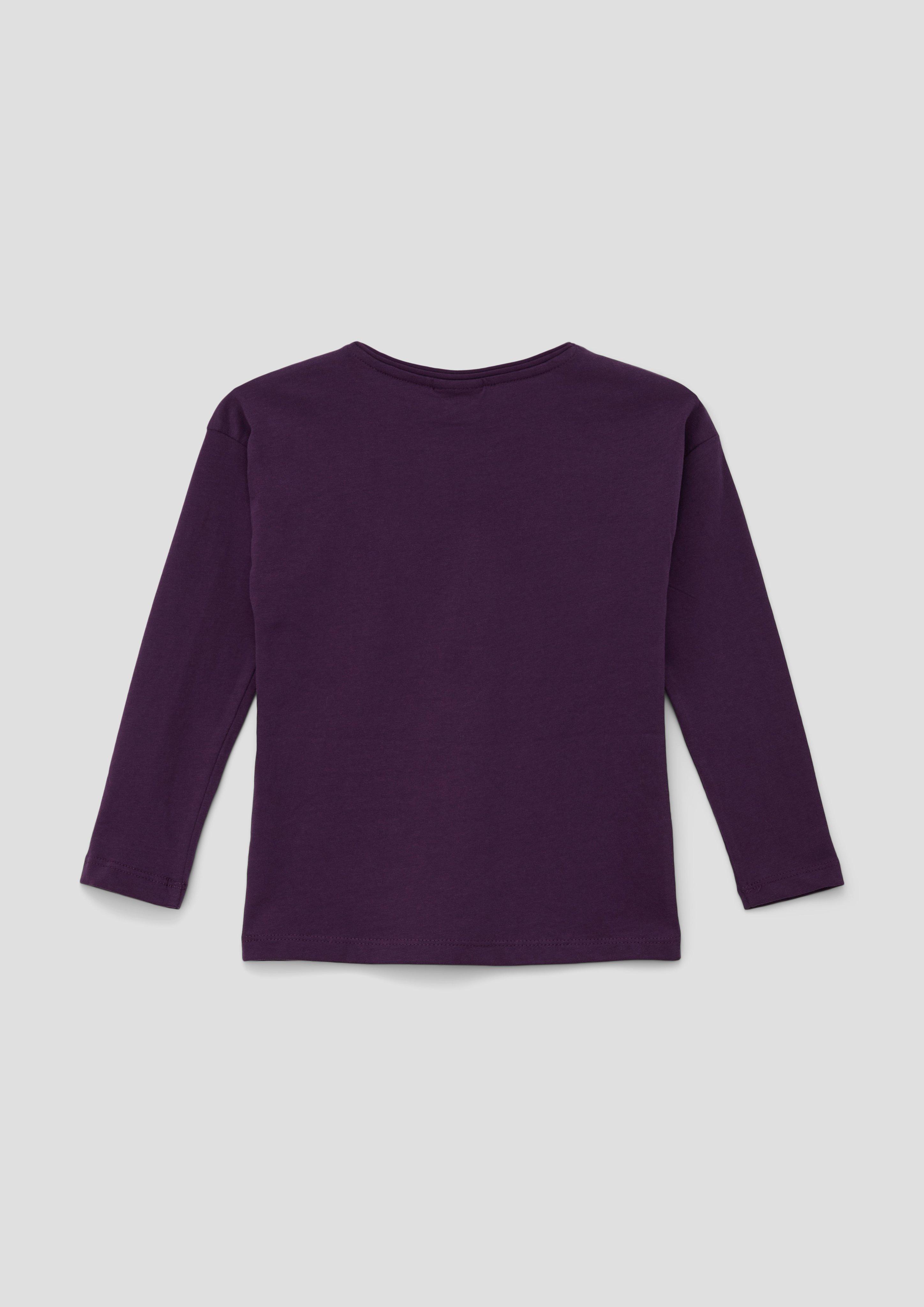 Longsleeve mit Glitzer-Print  2133804-4836