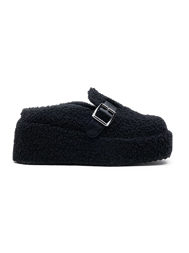Foreverfolie Hausschuhe in Schwarz günstig kaufen