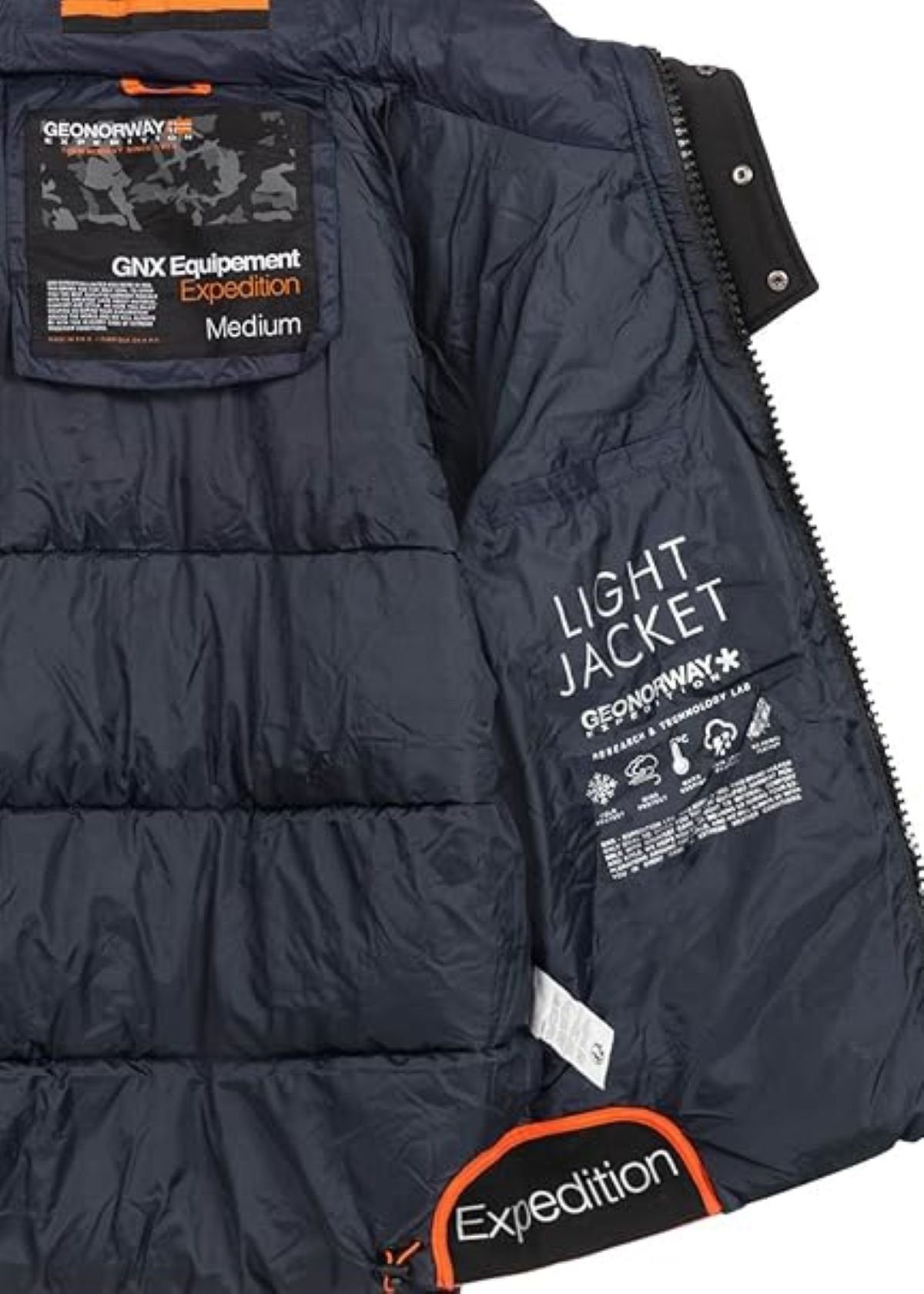 Geographical Norway Winterjacke Herren Outdoor Jacke CALIX (Packung, 1-St., S bis 3xl) Gefüttert