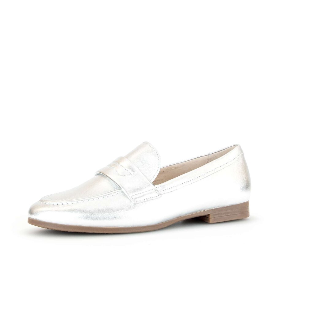 Gabor comfort Slipper silber