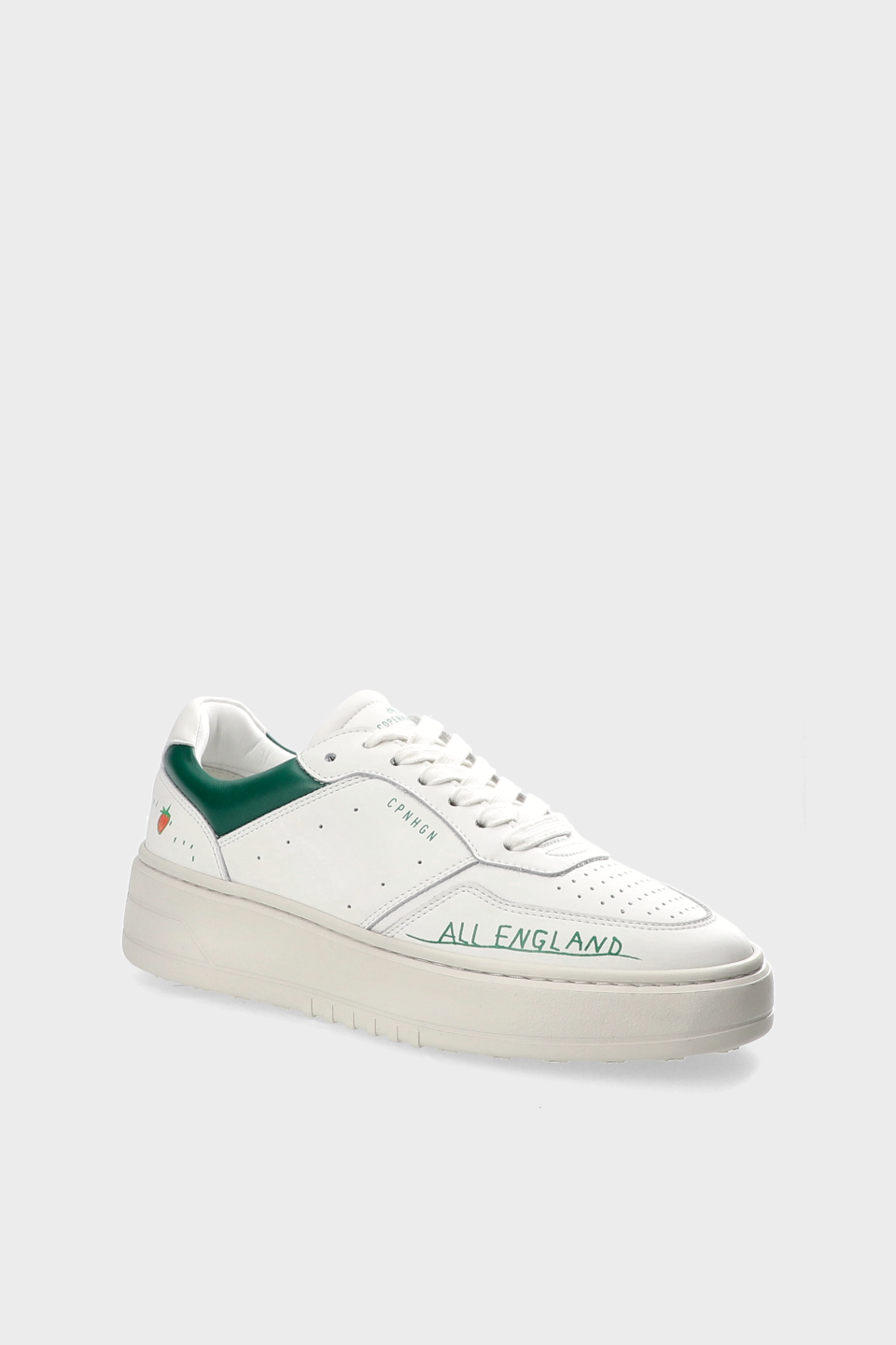 CPH LONDON - leather - white/green