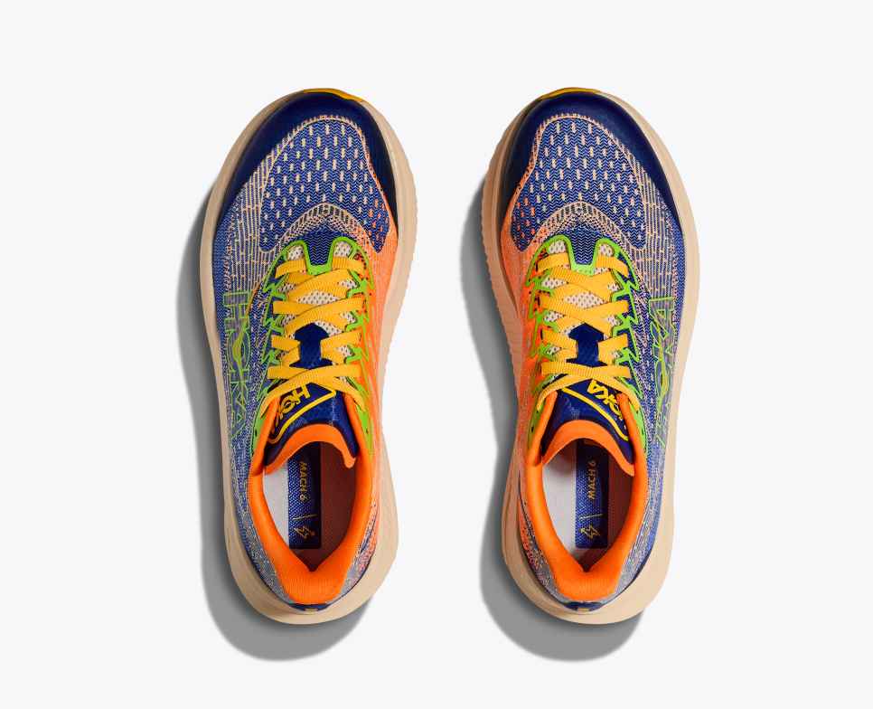 Mach 6 Ultramarine / Electric Tangerine