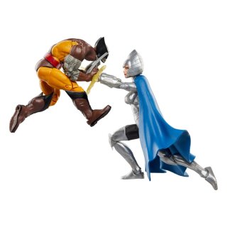Wolverine 50th Anniversary Marvel Legends Actionfiguren 2er-Pack - Wolverine & Lilandra Neramani