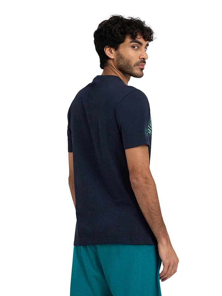 Arena Shirt in Dunkelblau günstig kaufen