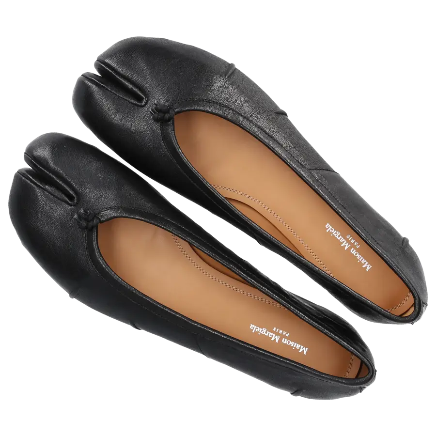 Maison Margiela - Ballerinas TABI FLAT Kalbsleder - schwarz