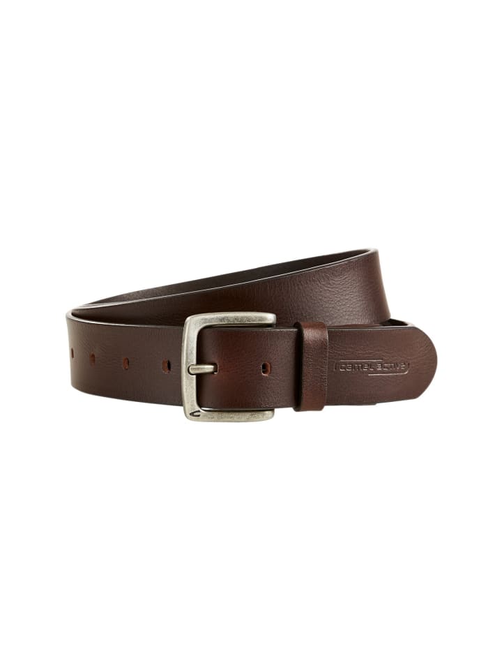 Camel Active Gürtel aus echtem Leder in Braun günstig kaufen