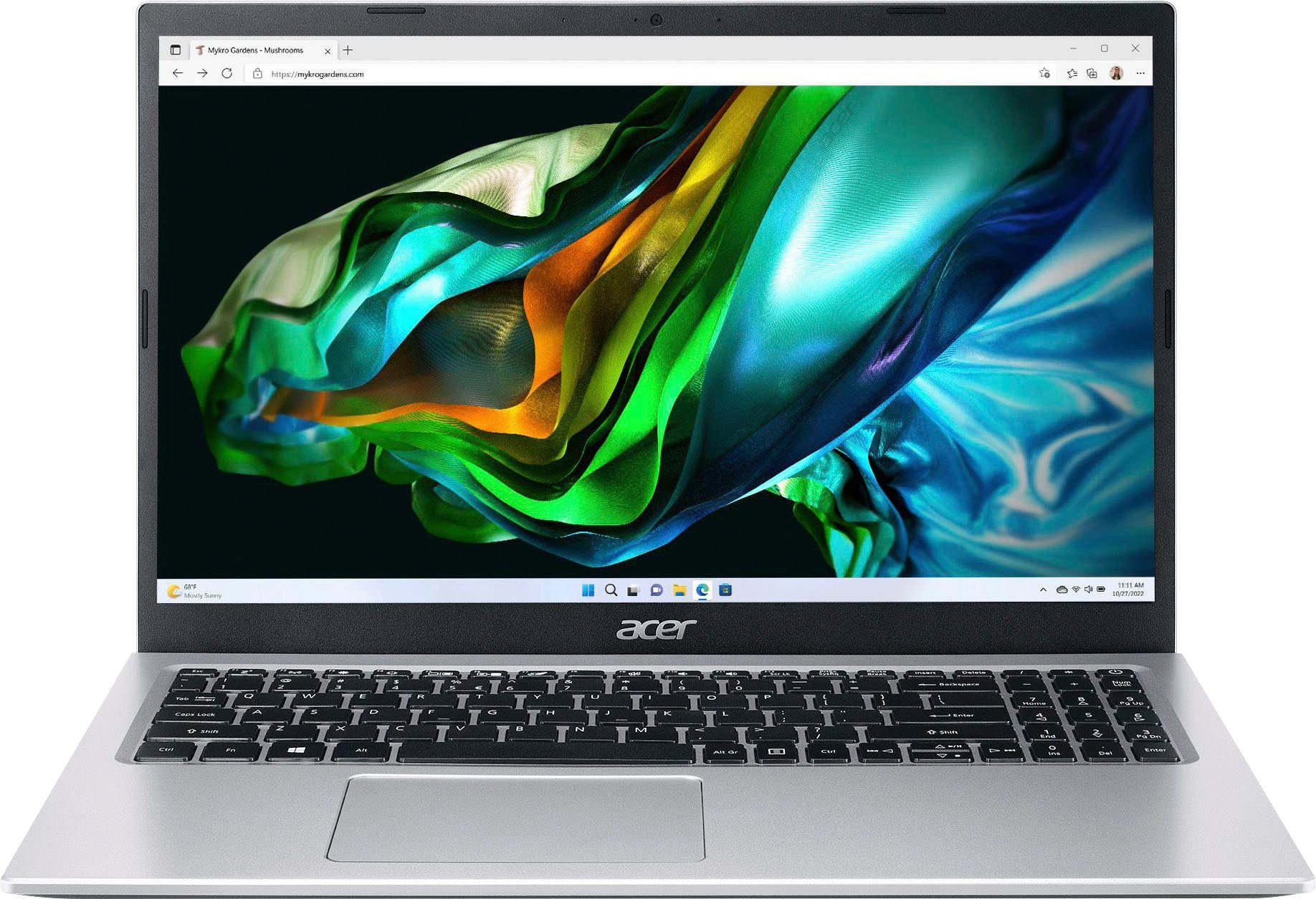 Acer Aspire 3 A315-58-34UQ Notebook (39,62 cm/15,6 Zoll, Intel Core i3 1115G4, UHD Graphics, 512 GB SSD)