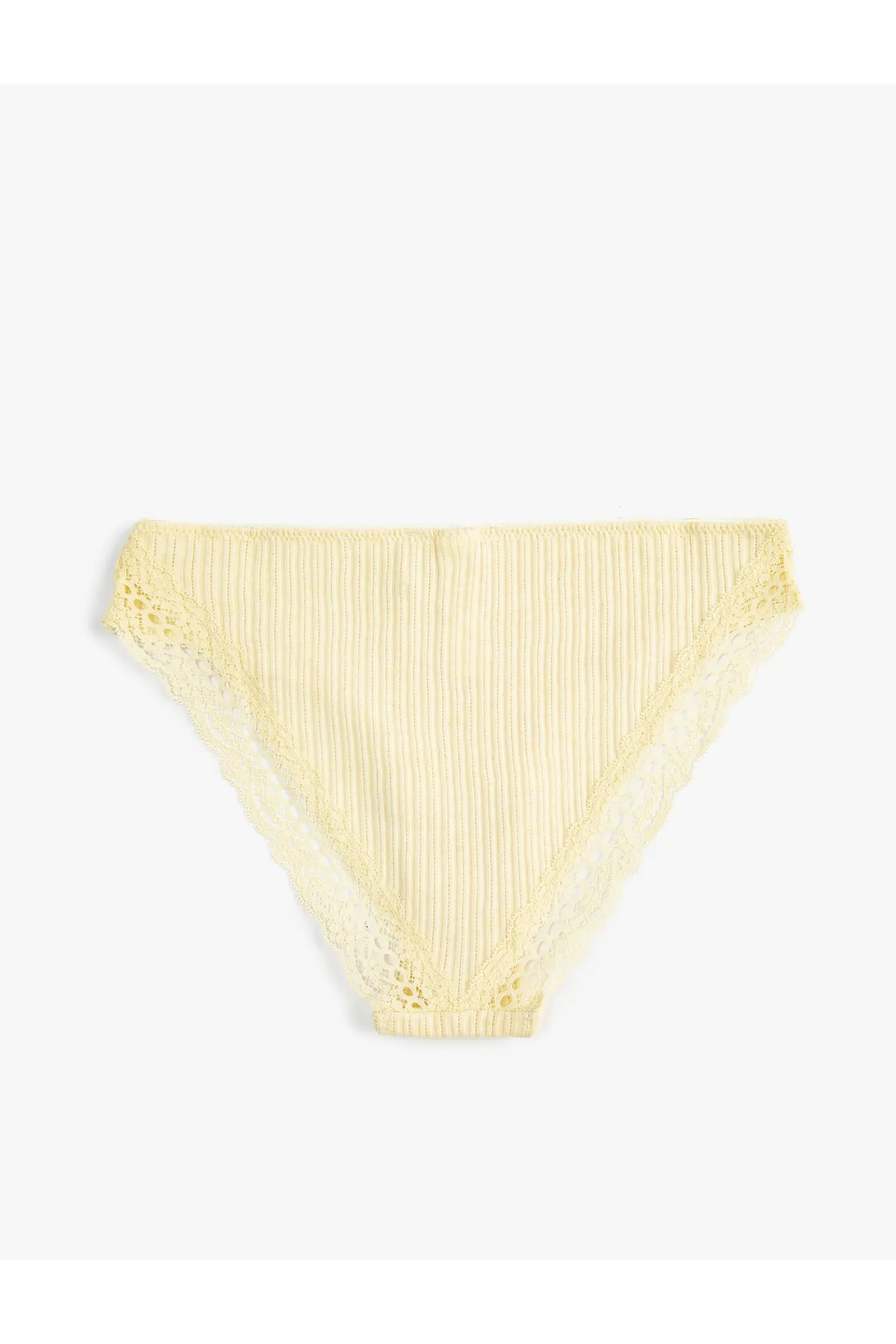 Koton  Slip aus strukturierter Spitze