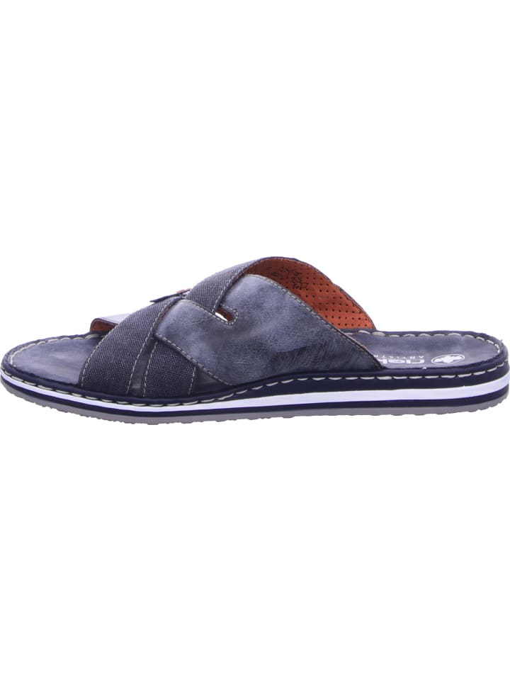 rieker Pantolette in blau günstig kaufen