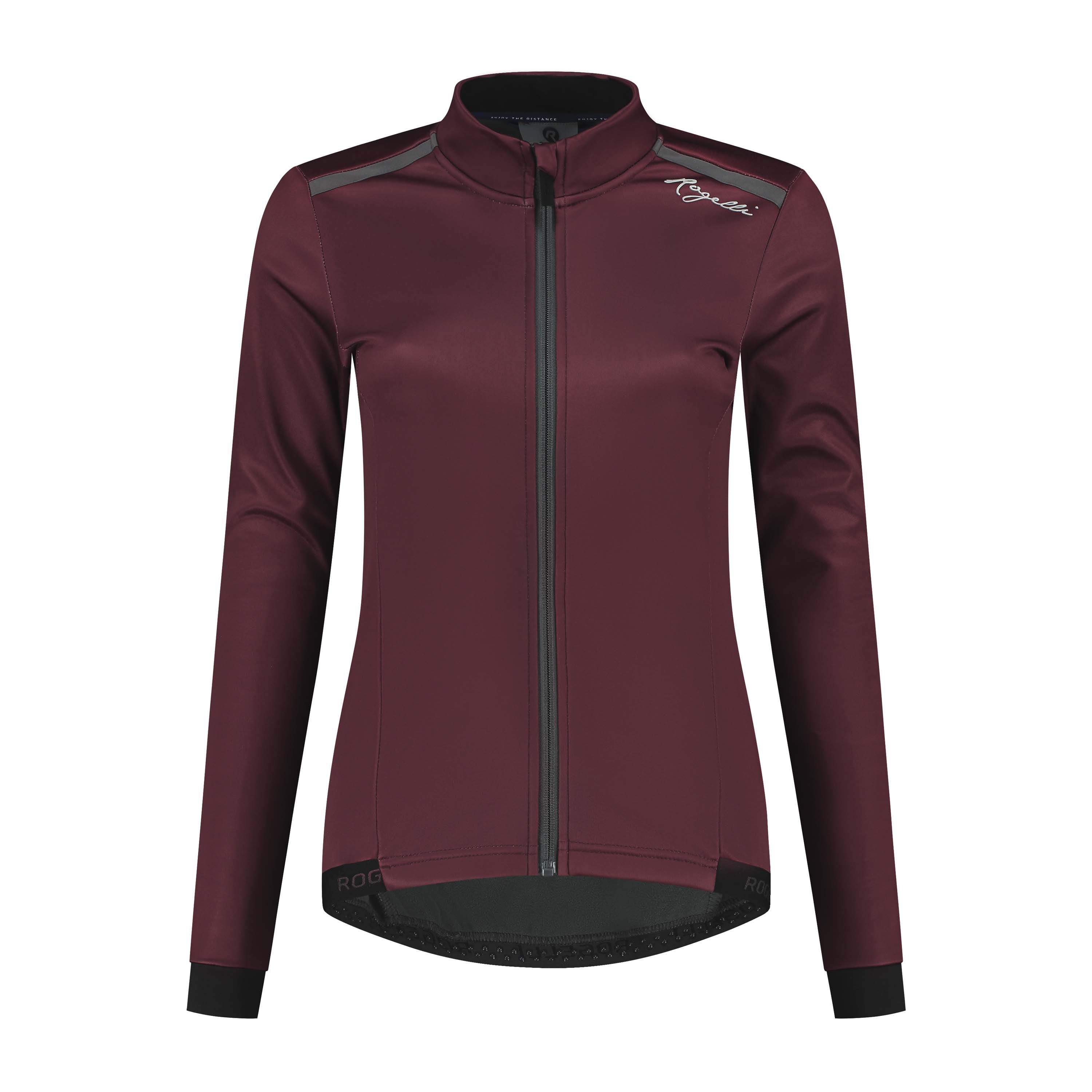 Rogelli Pesara Bordeaux Grey Damen Winterjacke