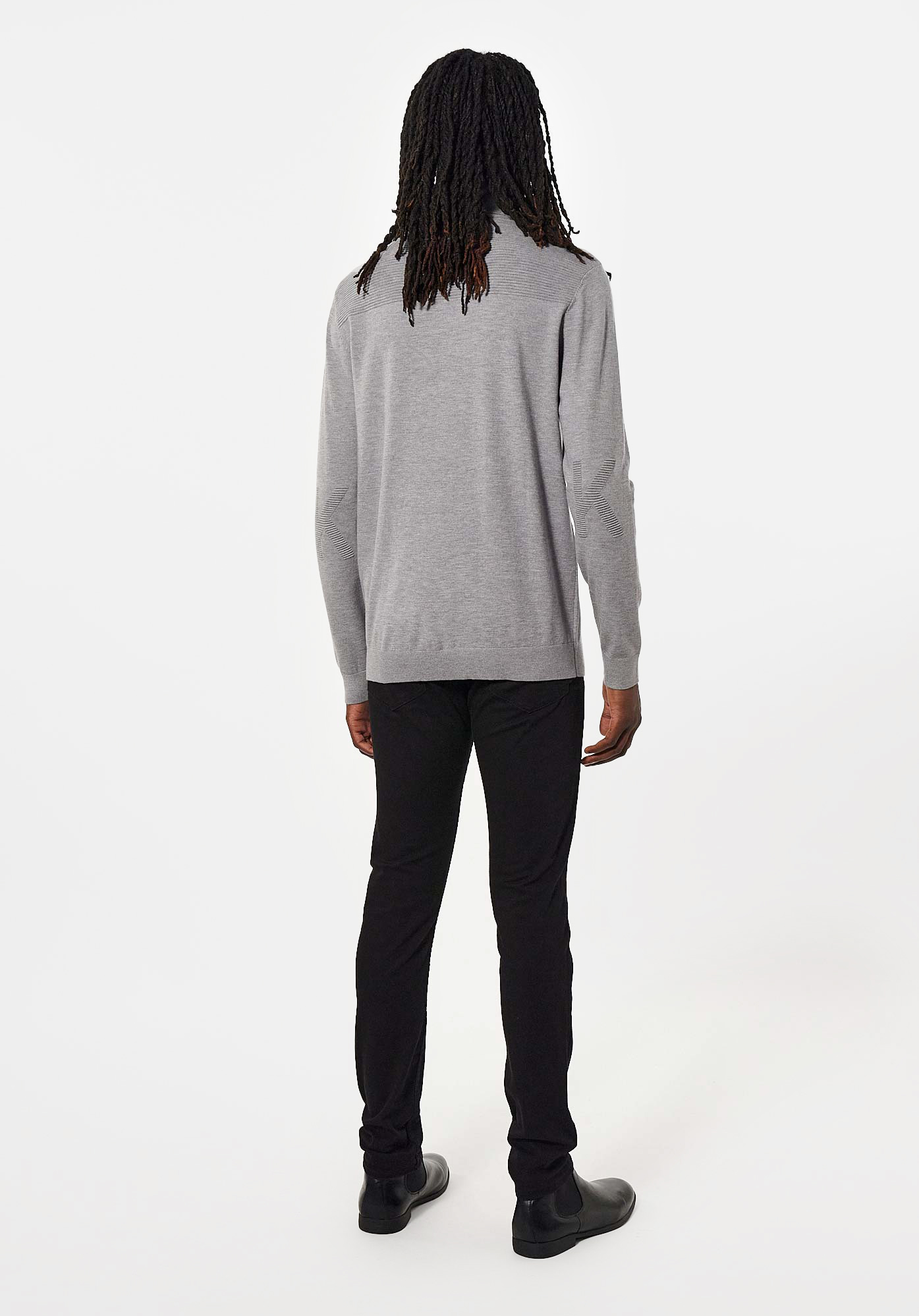 ARIAN  Pull gris Homme