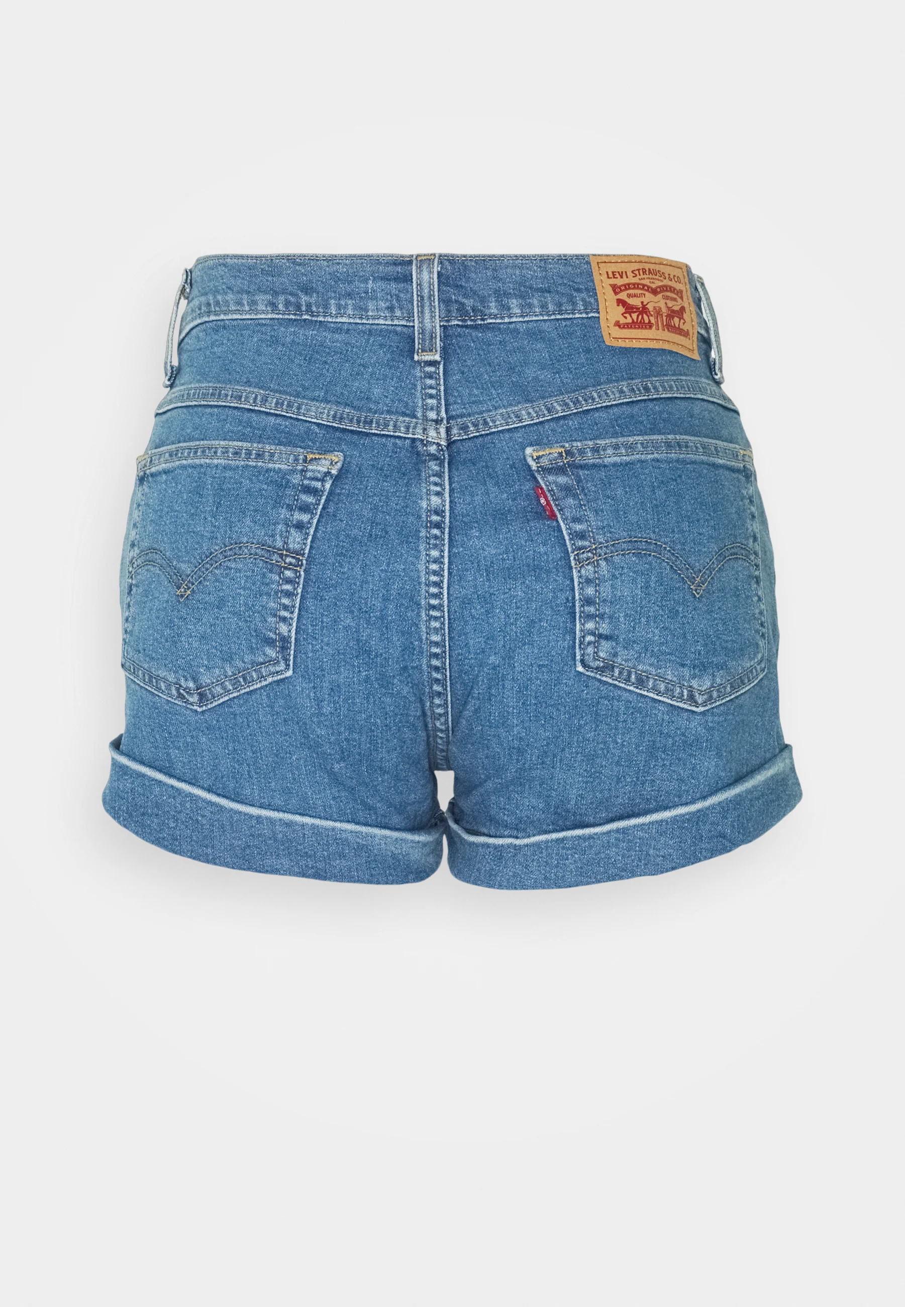 Levi's® MOM A LINE SHORT - Pantalones cortos vaqueros