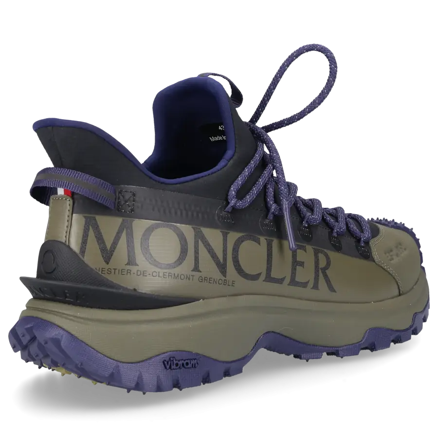 Moncler - Sneaker low TRAILGRIP LITE 2 Kalbsleder - grün
