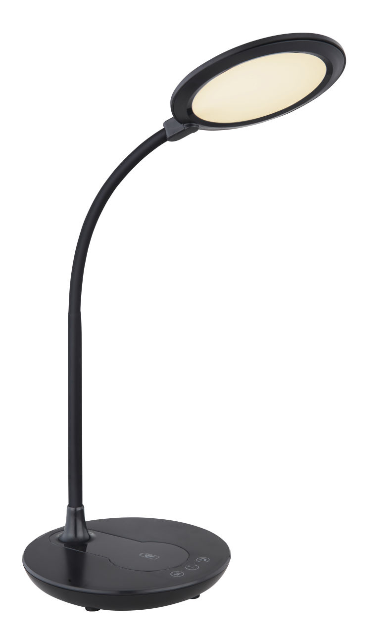 Globo Lighting - REGINA - Tischleuchte Kunststoff schwarz, LED