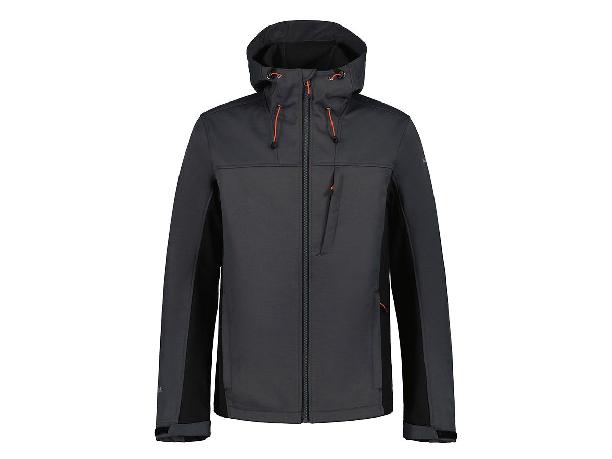 Icepeak Bazine Black Herren Softshell Jacke
