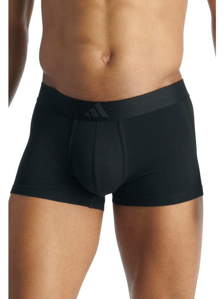 adidas Boxershorts BOXER TRUNK 2P in Black günstig kaufen