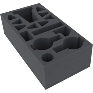 Feldherr 285 mm x 142,5 mm x 80 mm Schaumstoffeinlage für Brettspiele