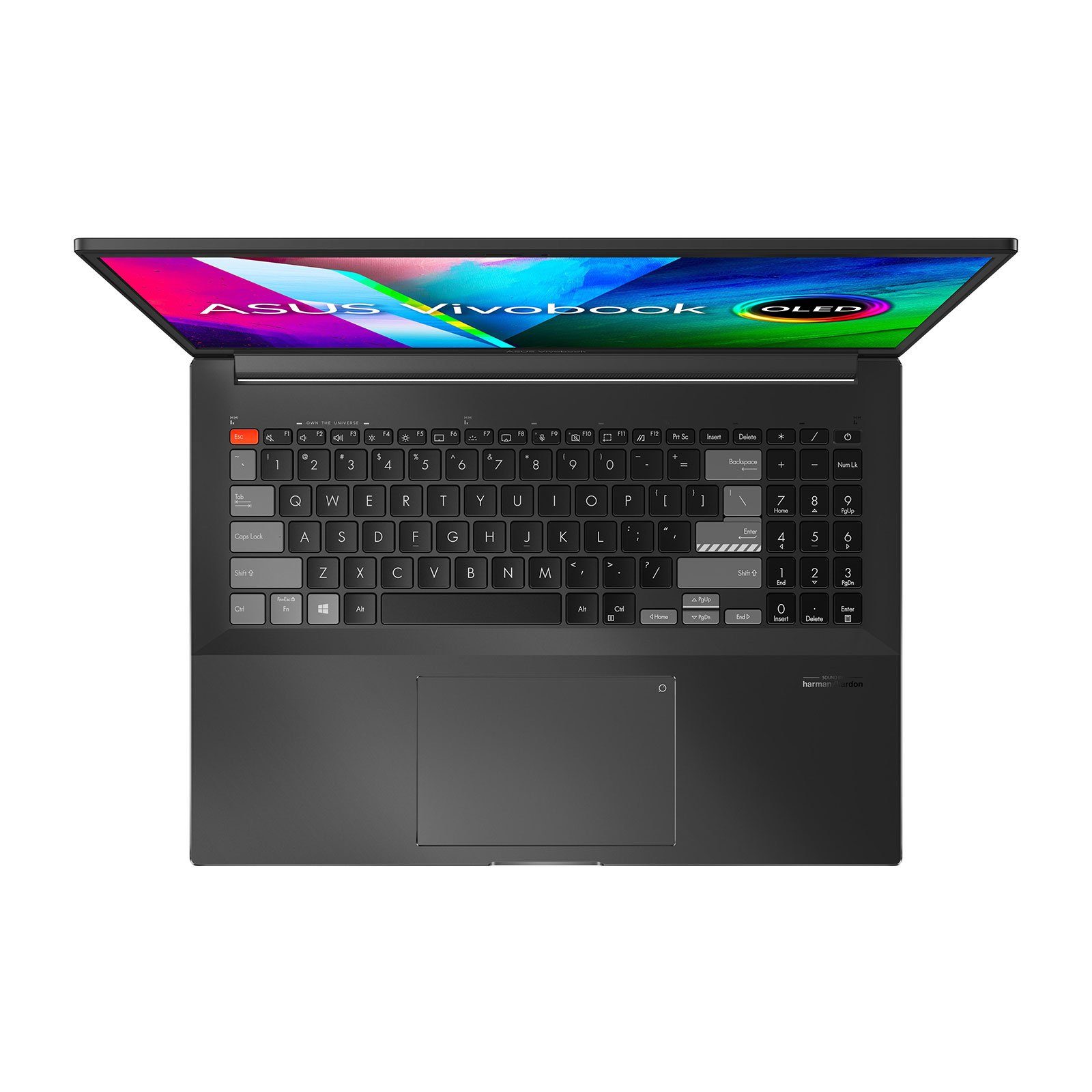 Asus Vivobook Pro 16X OLED M7600QC-L2089W Notebook (40.6 cm/16 Zoll, AMD Ryzen™ 9 5900HX, GeForce RTX™ 3050, 1000 GB SSD)