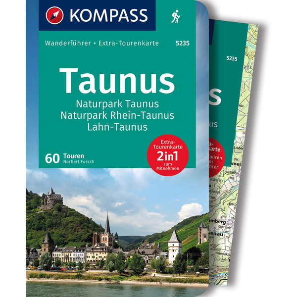 KOMPASS WANDERFÜHRER TAUNUS, NATURPARK TAUNUS