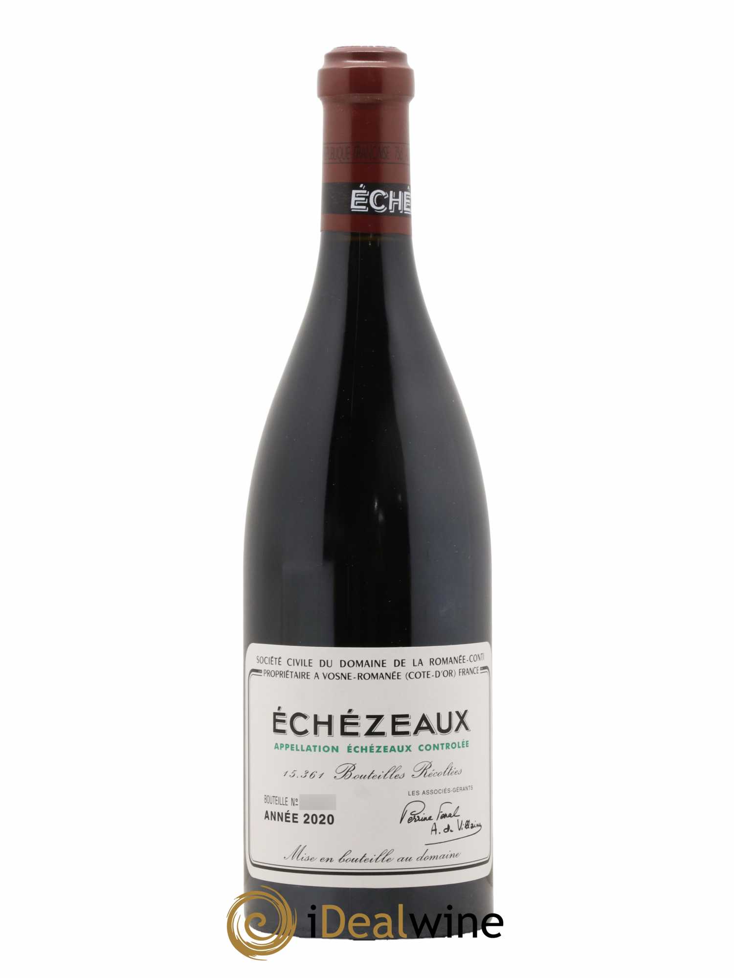 Echezeaux Grand Cru Domaine de la Romanée-Conti  2020 - Lot de 1 Bouteille