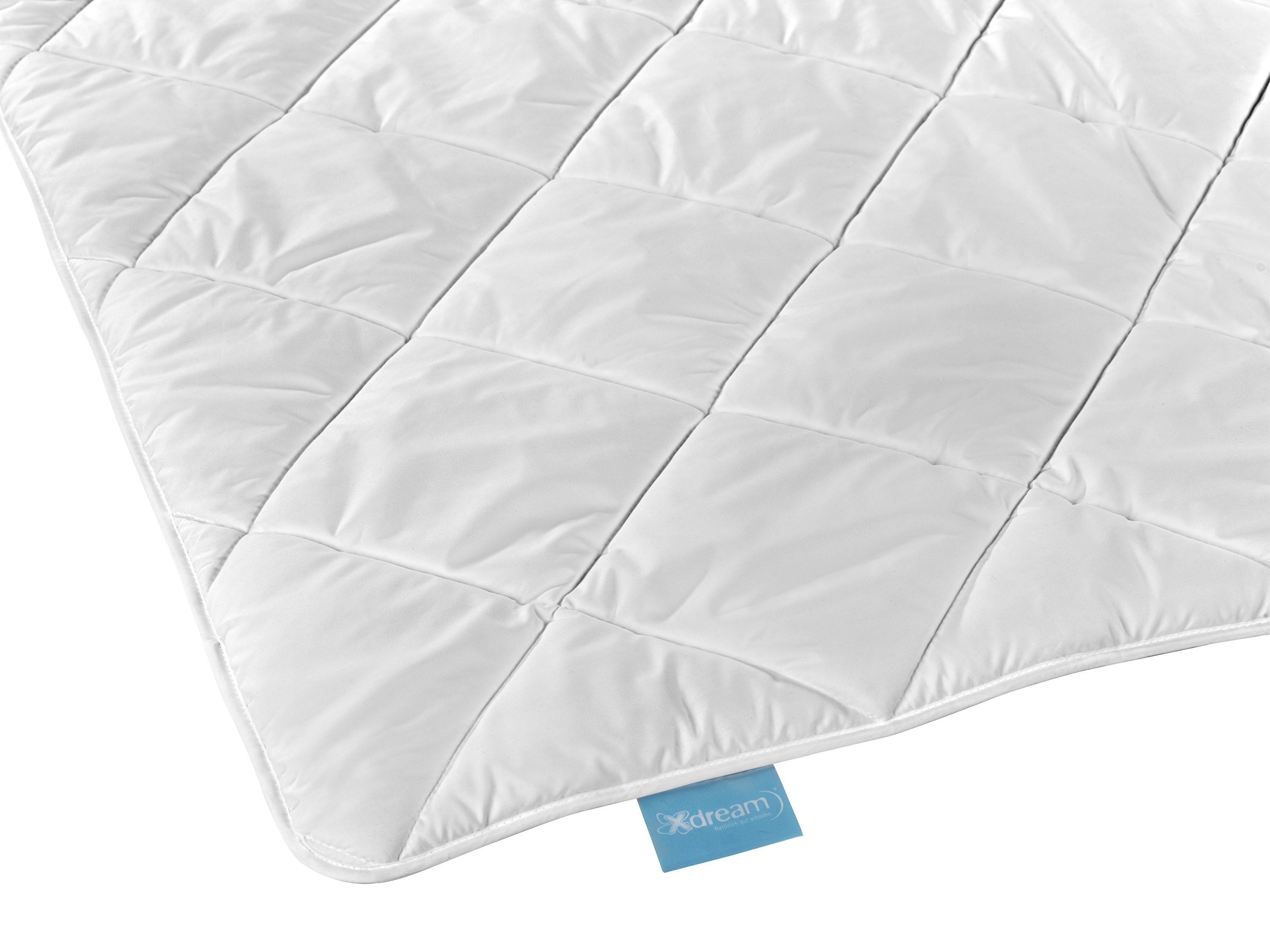 Microfaserbettdecke + Kopfkissen, Pure Bettwarenset bestehend aus Kissen und Ganzjahresbettdecke, XDREAM, Füllung: 100% Mikrofaser, Bezug: samtig weiche Microfaser, 135x200 / 200x200 + 40x80 / 80x80 cm, für alle Jahreszeiten