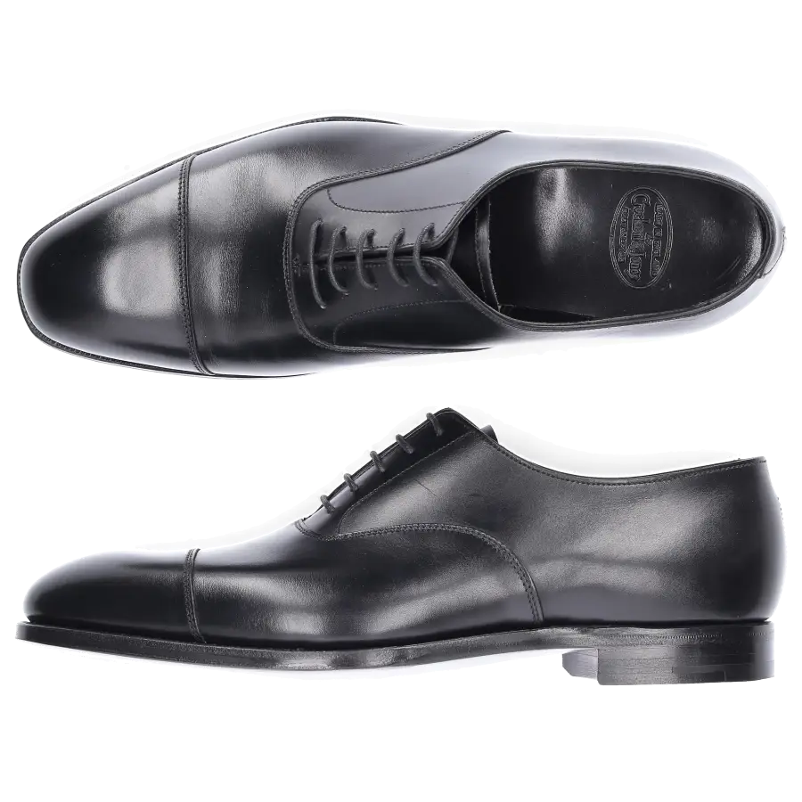 Crockett & Jones - Businessschuhe Oxford AUDLEY schwarz - schwarz