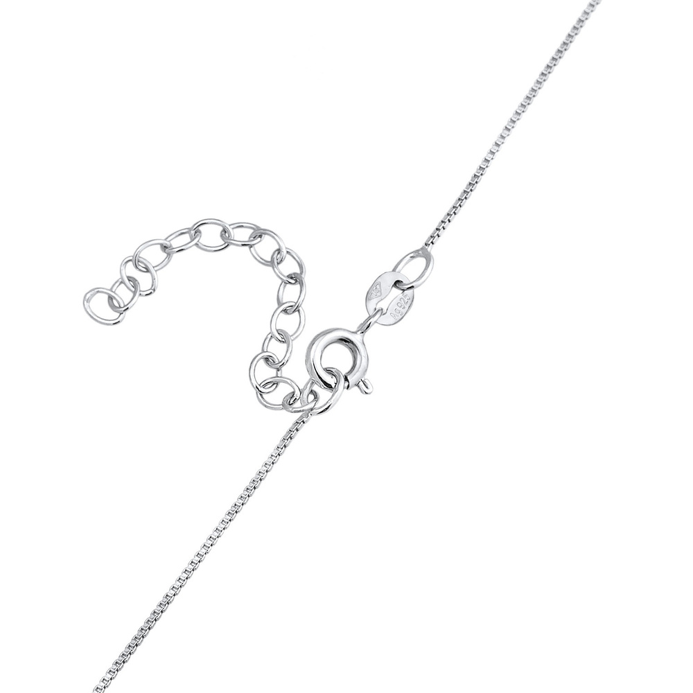 Elli Elli Collier Femmes plaquettes pendentif char basique en argent sterling 925 collier
