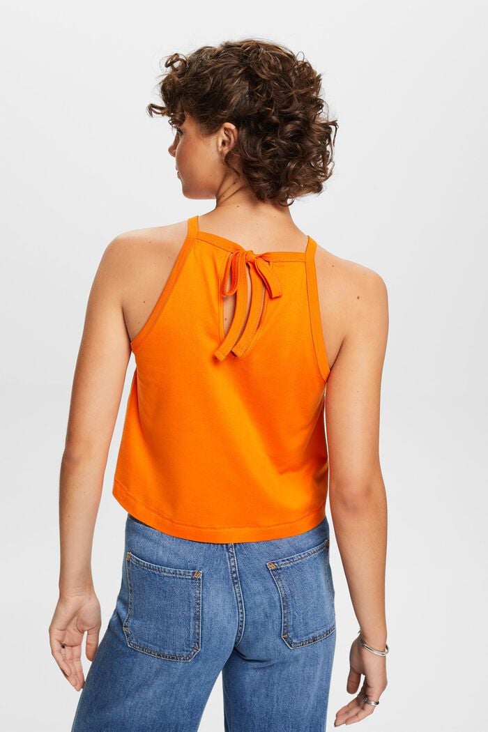Tanktop mit Tropfenverschluss, 100 % Baumwolle