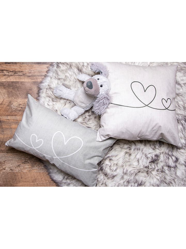 Clayre & Eef Kissenhülle in Beige - (L)50 x (B)30 cm günstig kaufen onesize