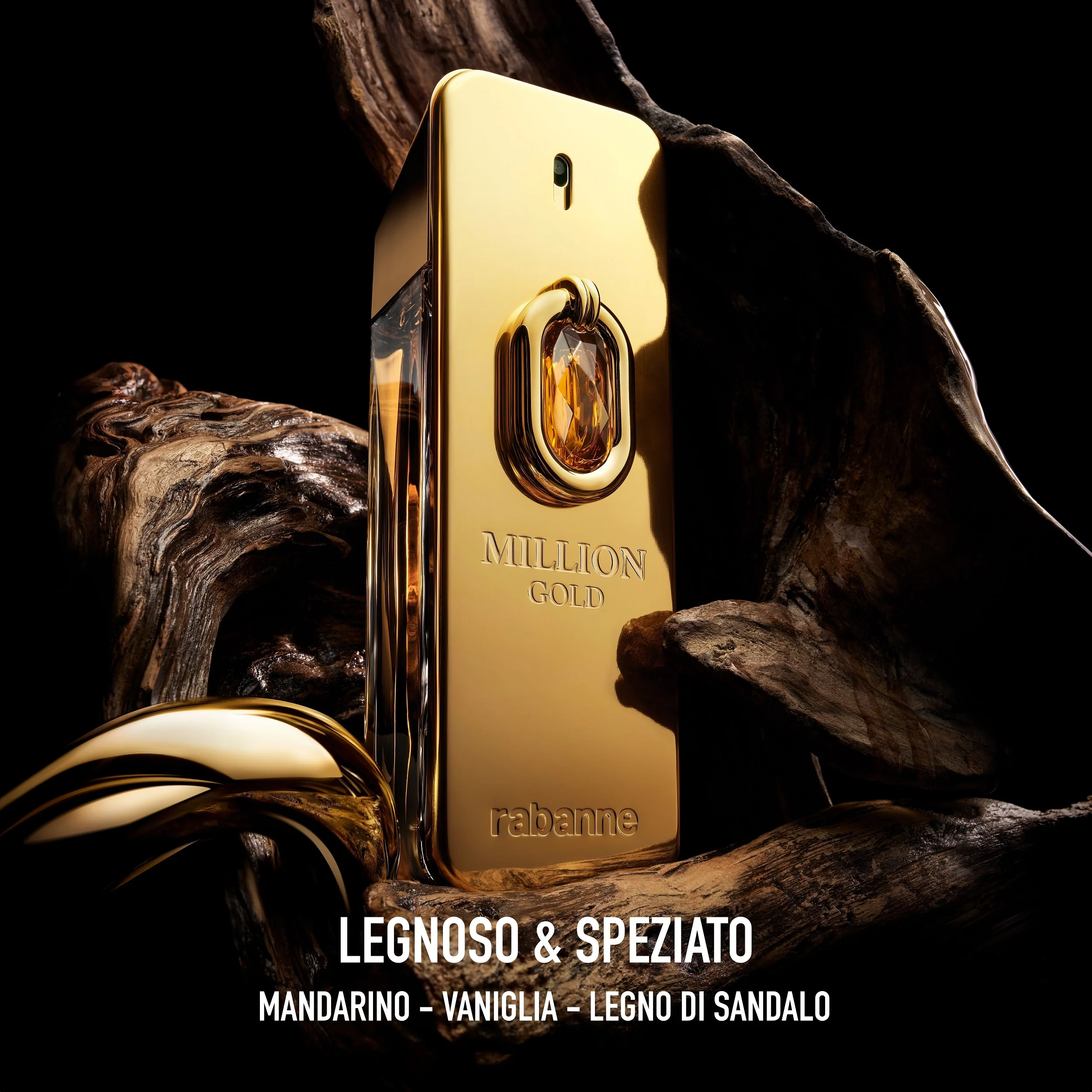 Elixir de Oro Millón Perfume Intenso - Perfume para Hombres, Perfume