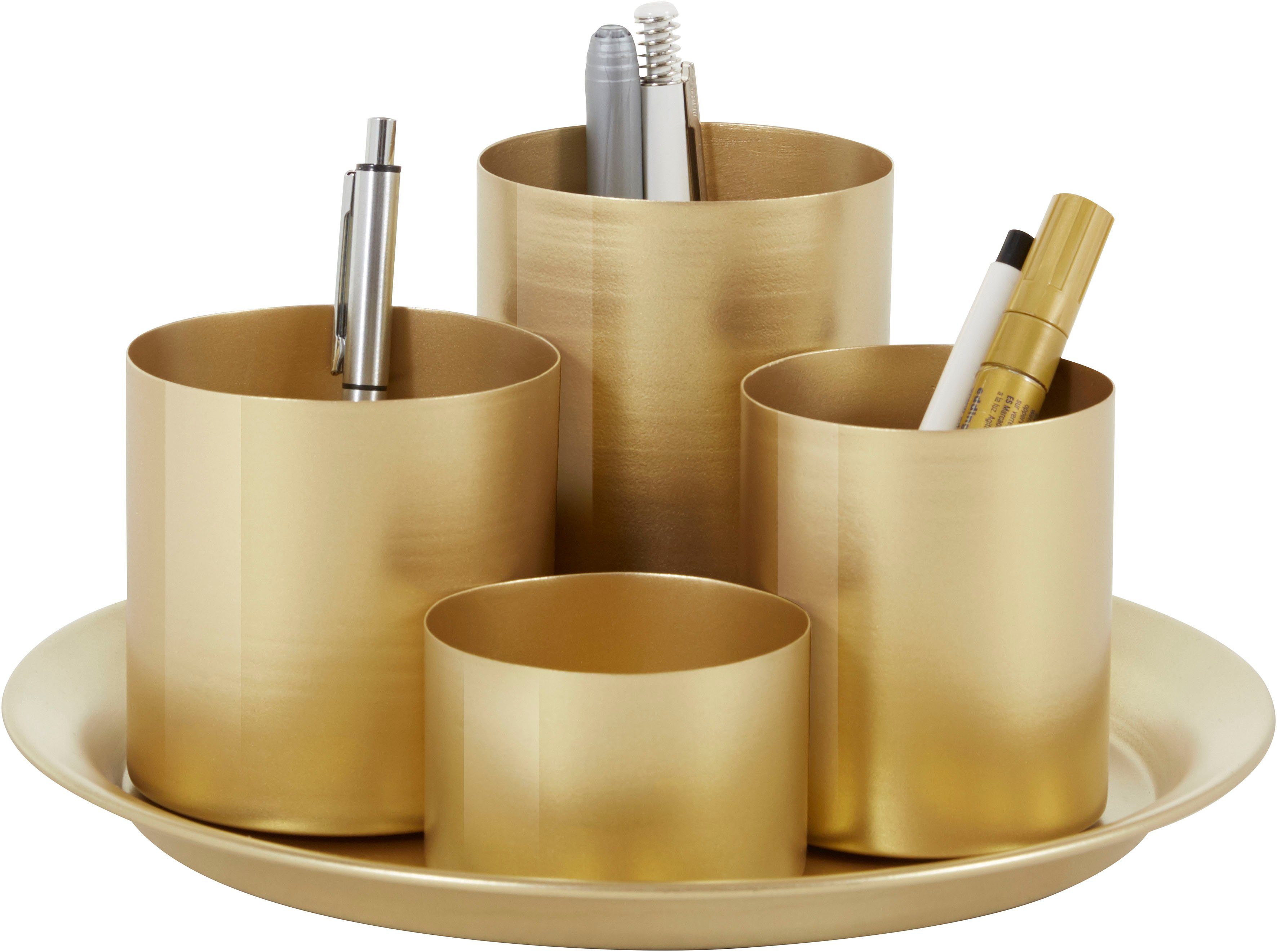 GMK Collection Aufbewahrungsbox Springly (5 St), Aufbewahrung, goldfarben
