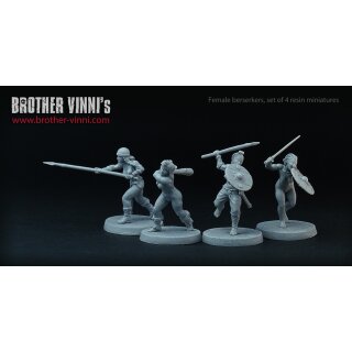 Female Berserkers (28 mm) (4)