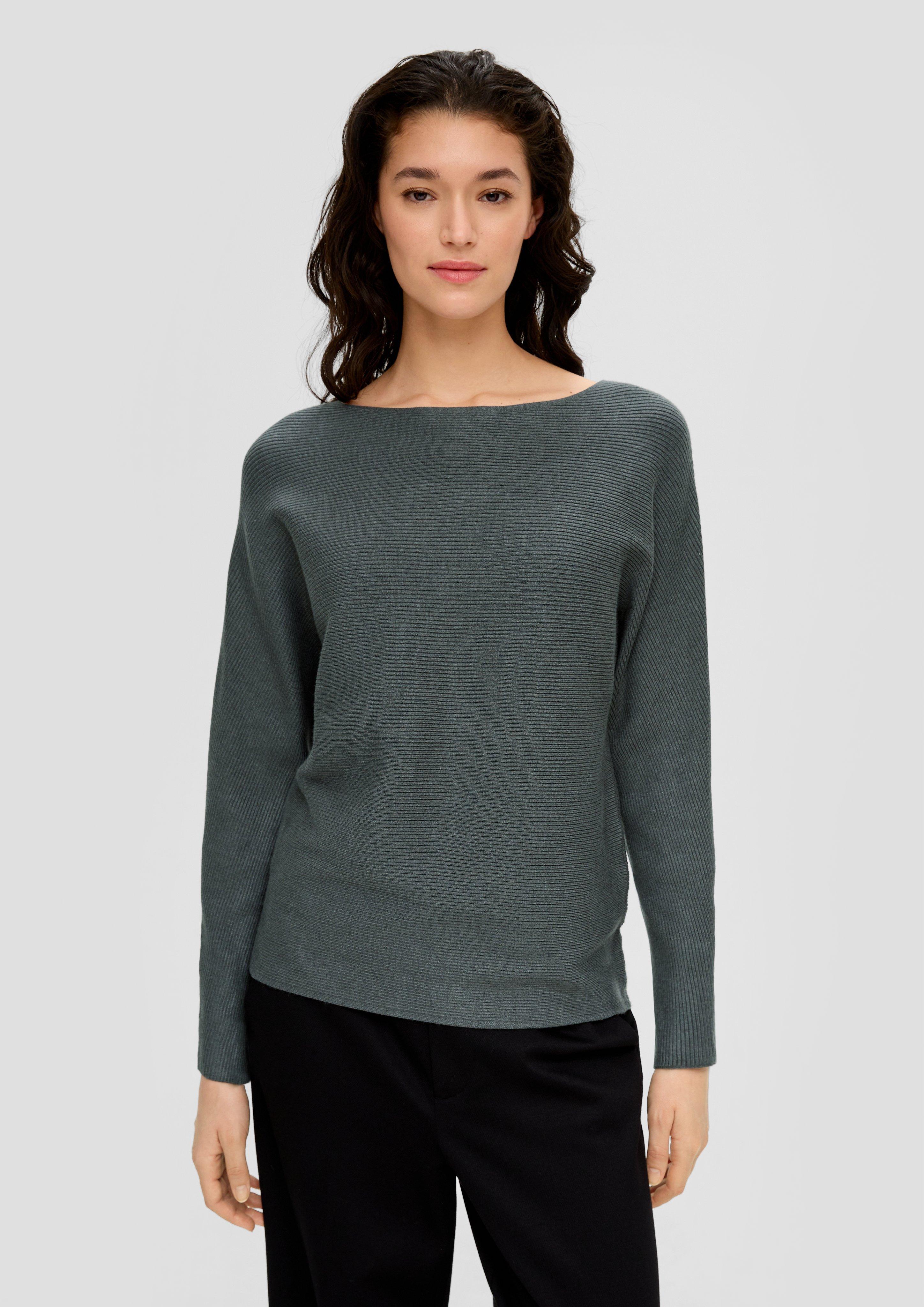 Strickpullover mit Fledermausarm  2133057-7909