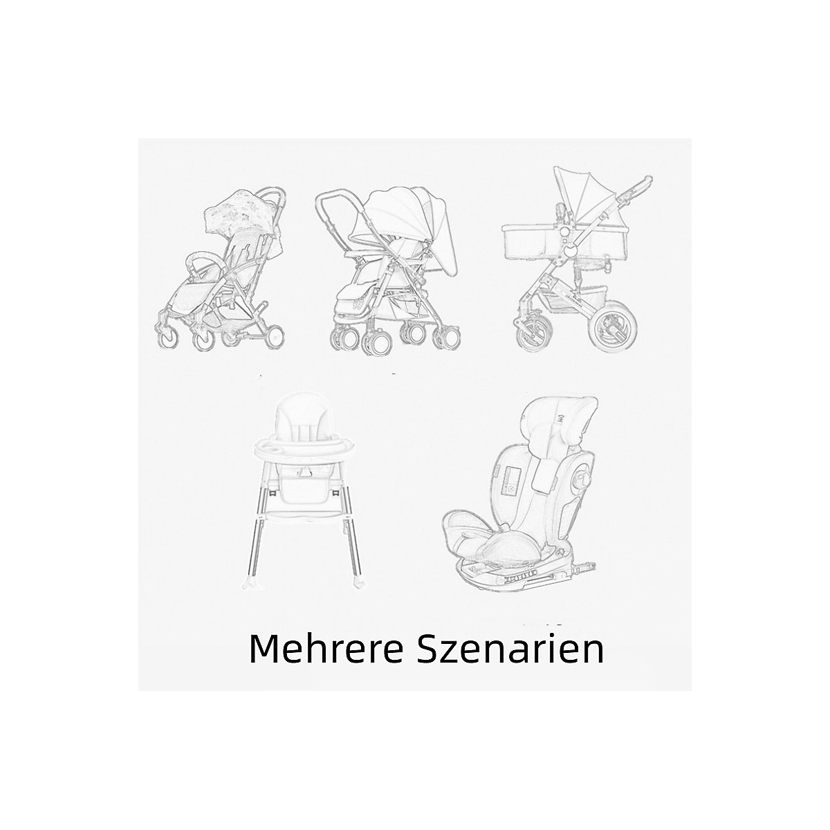 Baumwollkissen kinderwagen kissen Esszimmerstuhl Baumwollkissen Kinderwagen Sitz kissen