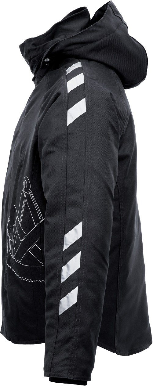 JOB Arbeitsjacke JOB-Tex Zimmerer-Jacke schwarz Winterjacke