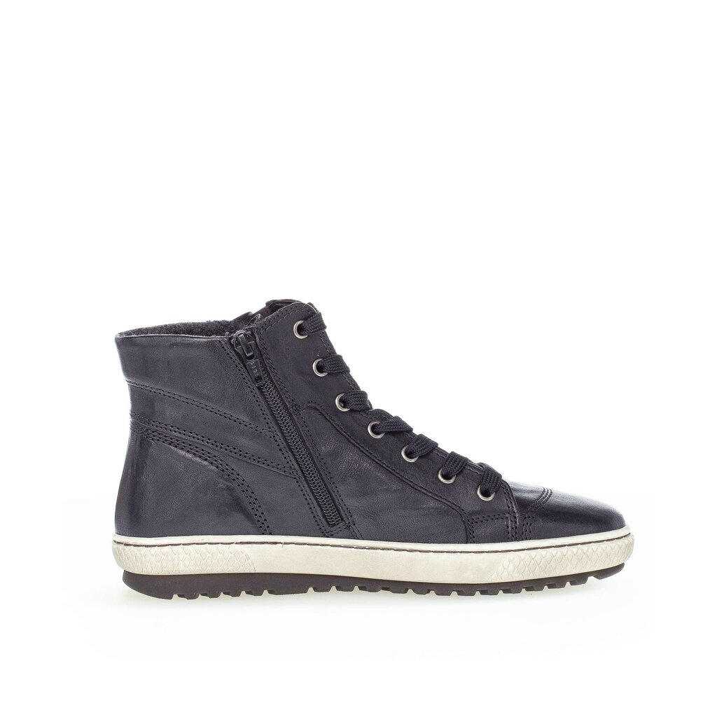 Gabor fashion Schnürstiefelette blau