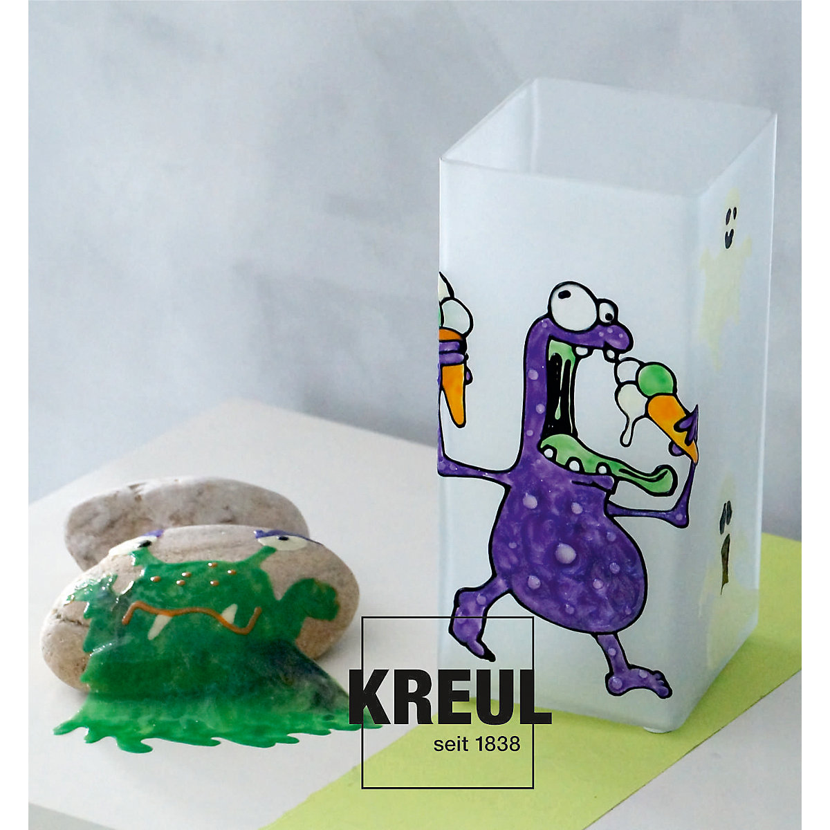 KREUL Window Color Set Monster Party